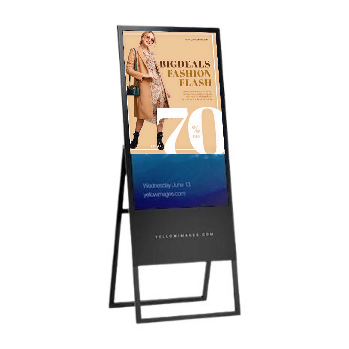 Electronics Black Wrist Watch